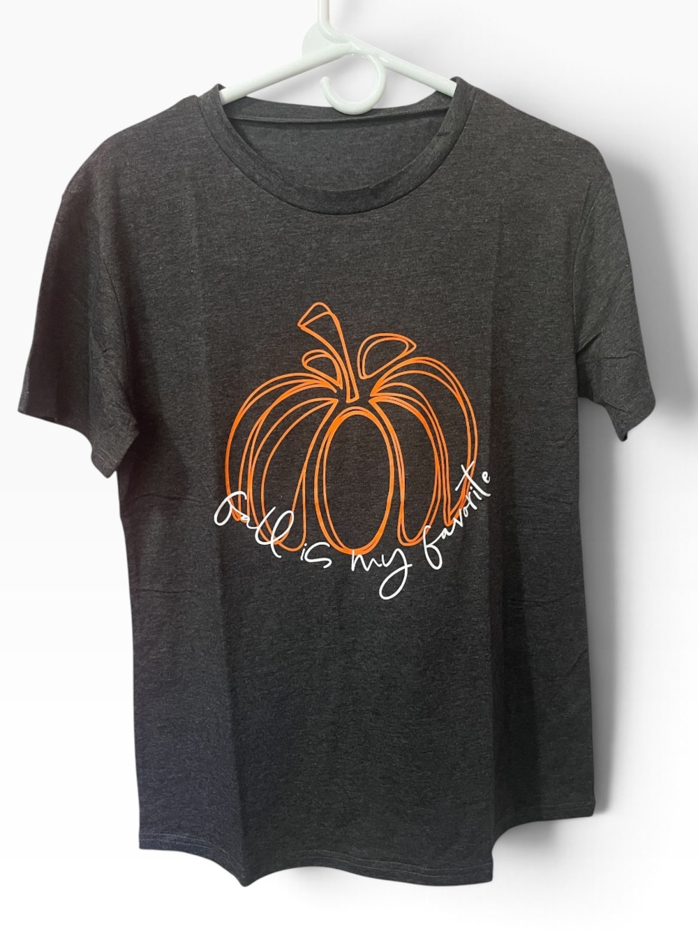 Fall Pumpkin “Oh My Gourd” Graphic T-Shirt - NWOT